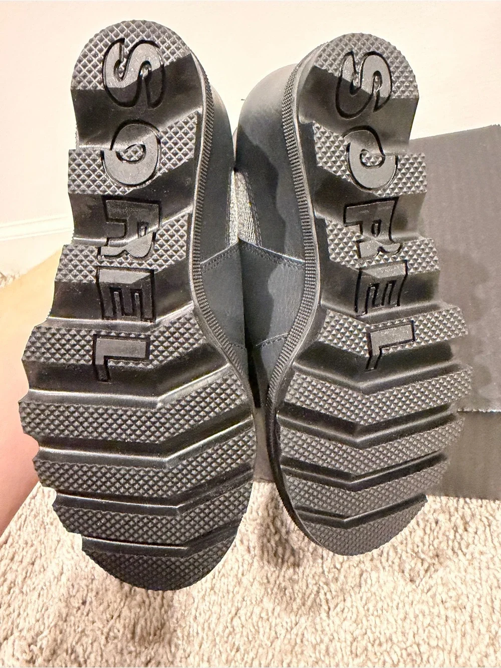 Sorel Kids' Black Chelsea Boots - Size 1